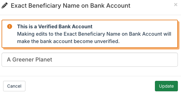 Bank Account Verification 8