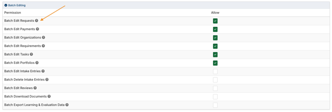 Batch Edit permissions
