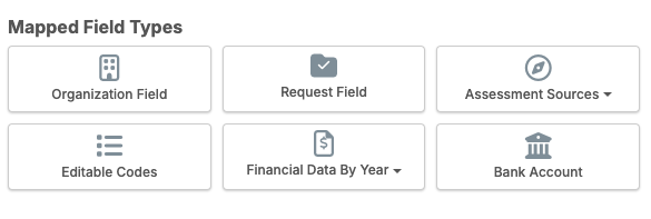 Mapped field types