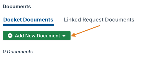 Add New Document button