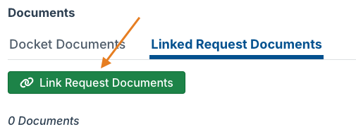 Link Request Documents button