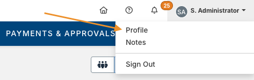 Profile option