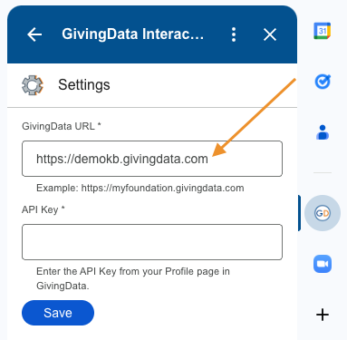 URL field