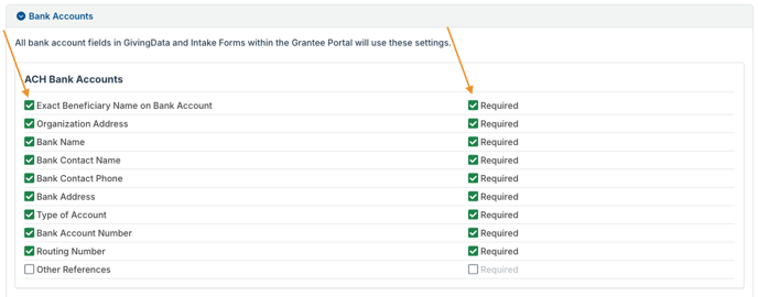 check boxes