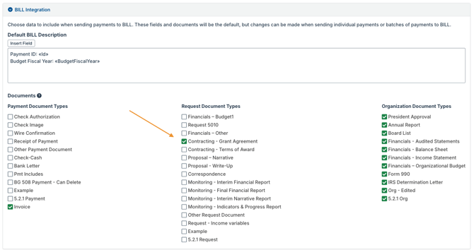 checkboxes