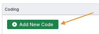add new code button