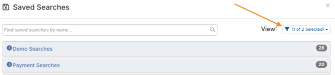 filter dropdown