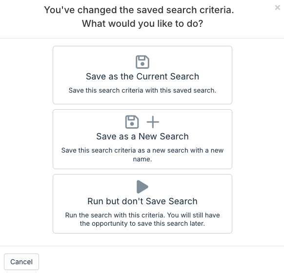Save options