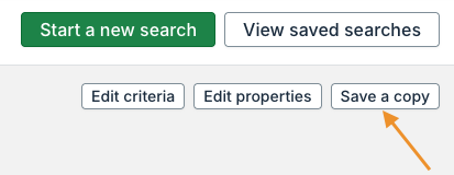 Save a copy button