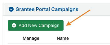 Add New Campaign button