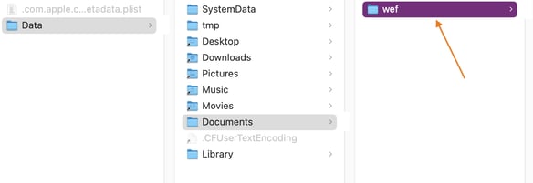 wef folder